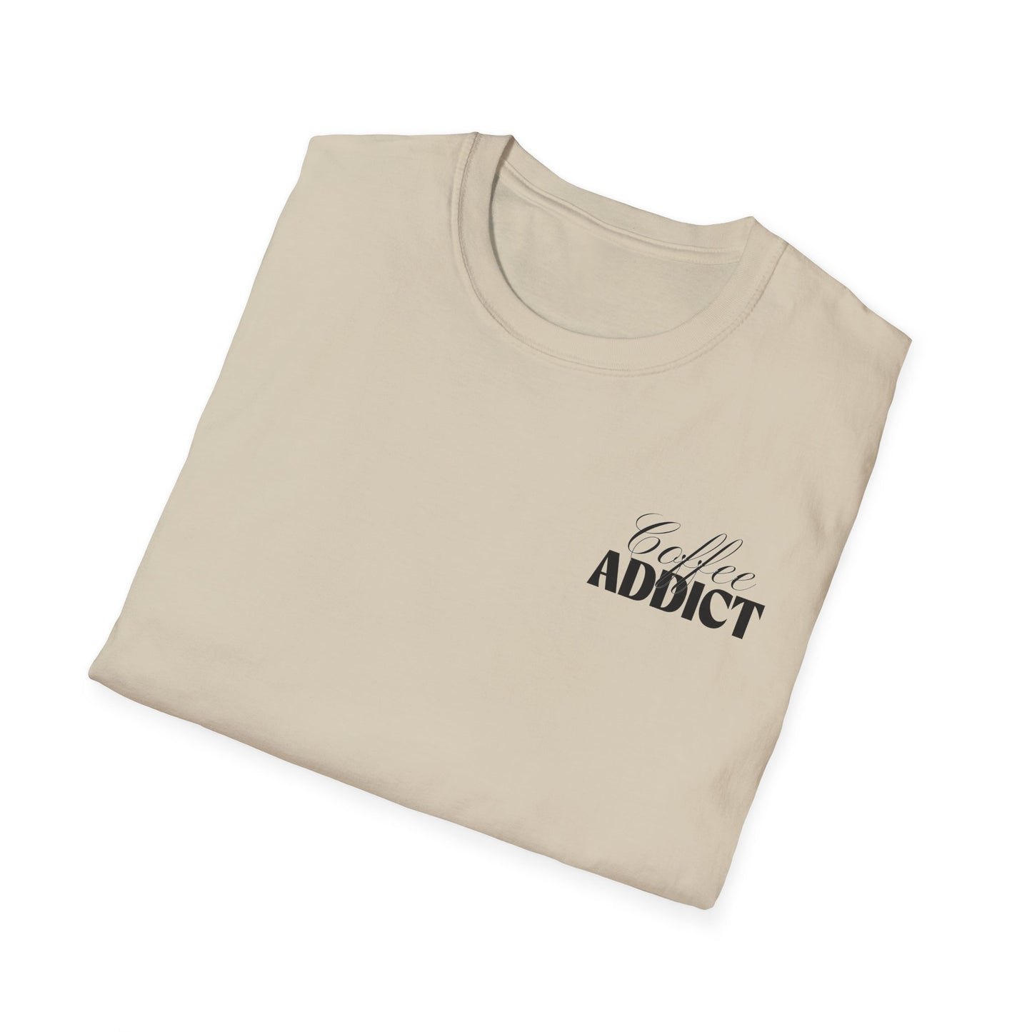 Coffee Addict Unisex Softstyle T-Shirt | Perfect Gift for Coffee Lovers