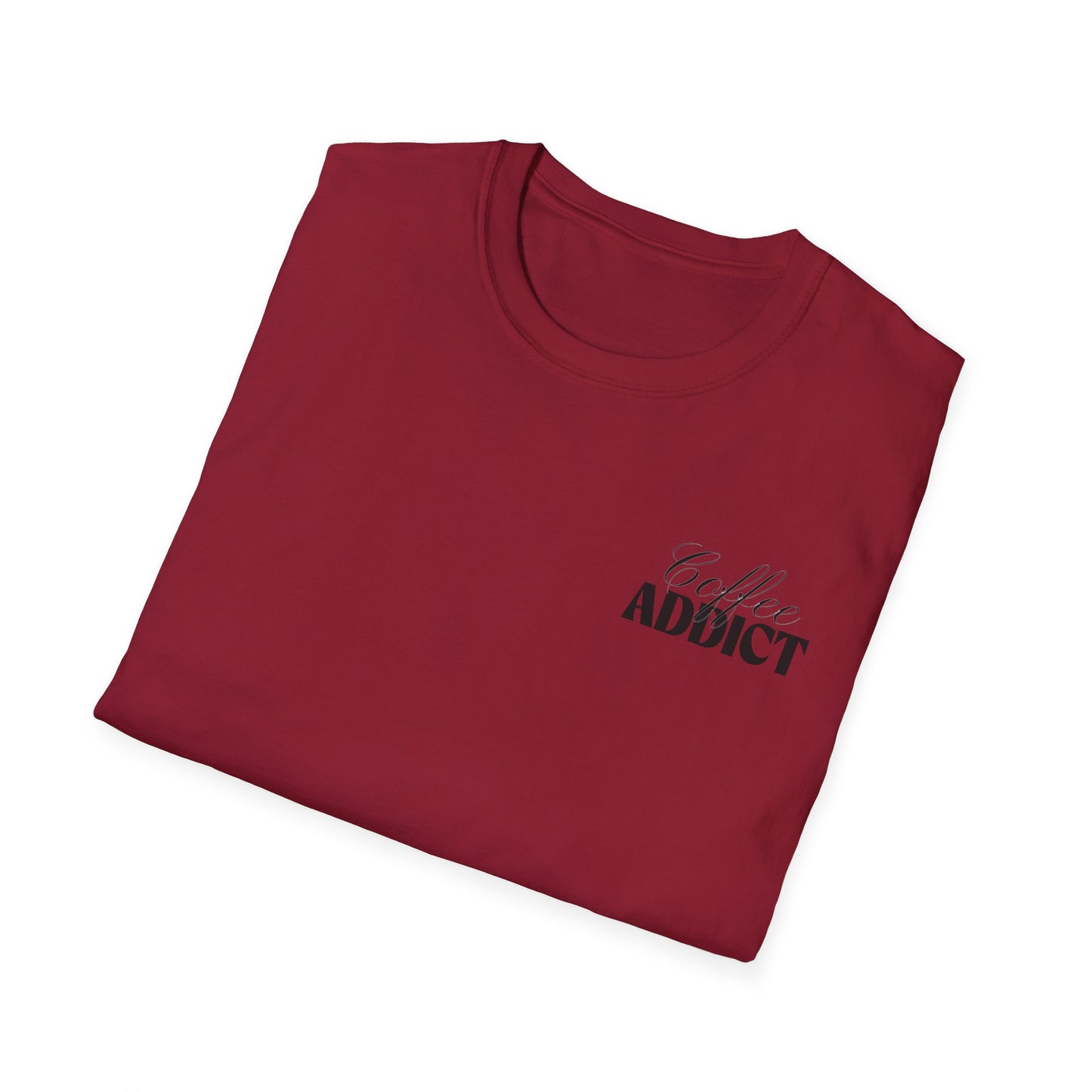 Coffee Addict Unisex Softstyle T-Shirt | Perfect Gift for Coffee Lovers