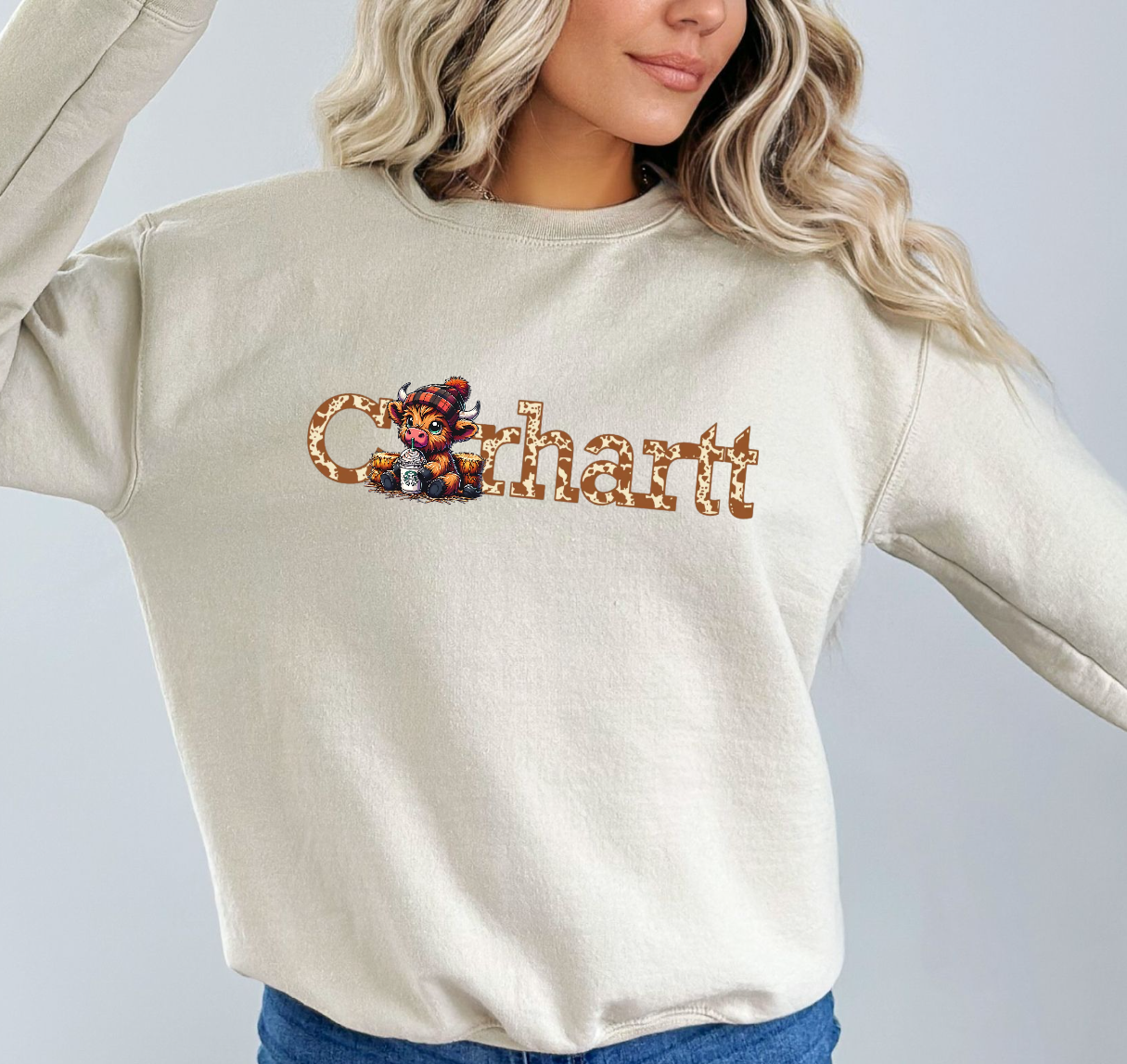 Cozy Unisex Crewneck Sweatshirt with Fun Graphic