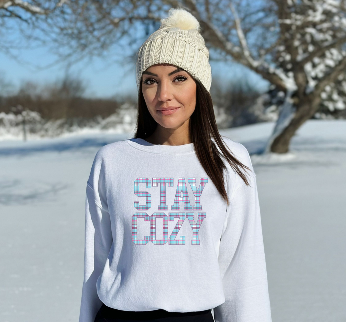 Stay Cozy Unisex Crewneck Sweatshirt - Perfect for Relaxing Days & Casual Outings