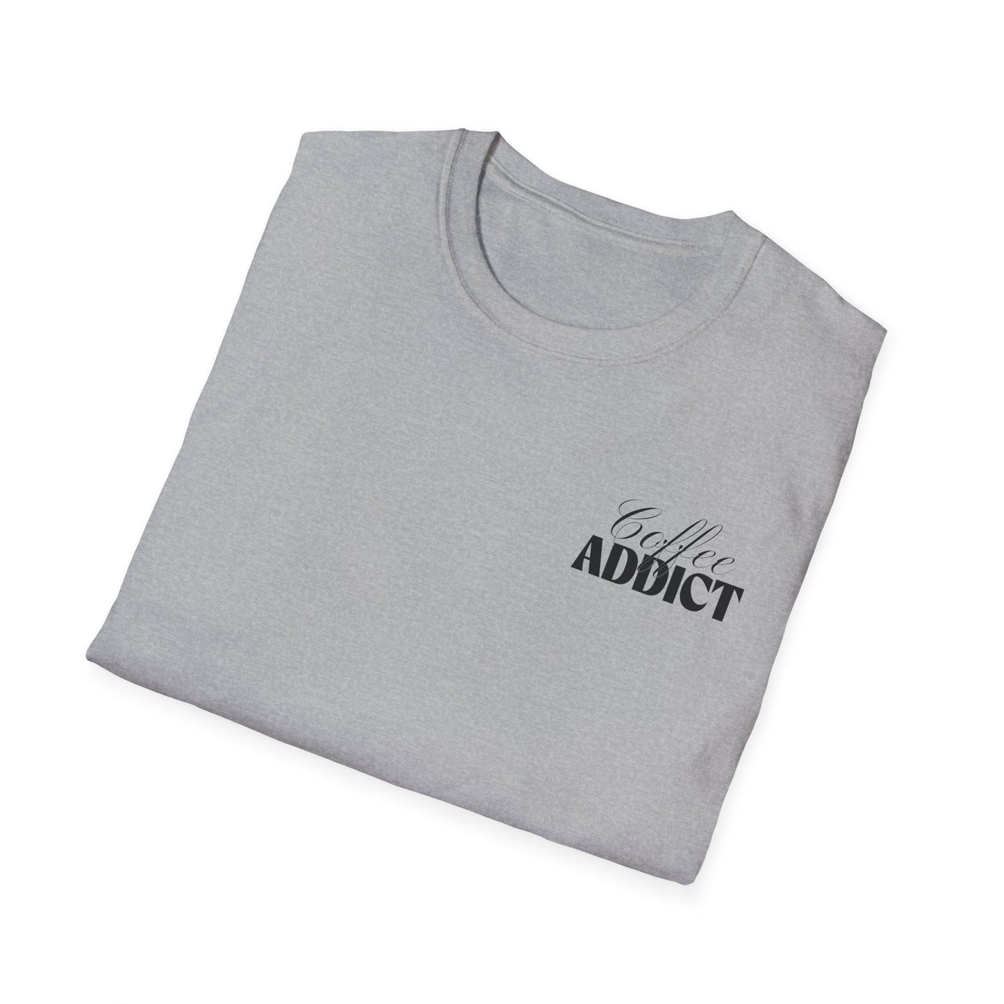 Coffee Addict Unisex Softstyle T-Shirt | Perfect Gift for Coffee Lovers